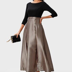 ✨ eShakti Floral Print Tiered Crepe Dress (Style CL0089927) ✨ Beautiful floral